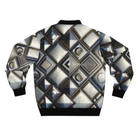 Stylish Men's Bomber Jacket - Picture 2 of 2